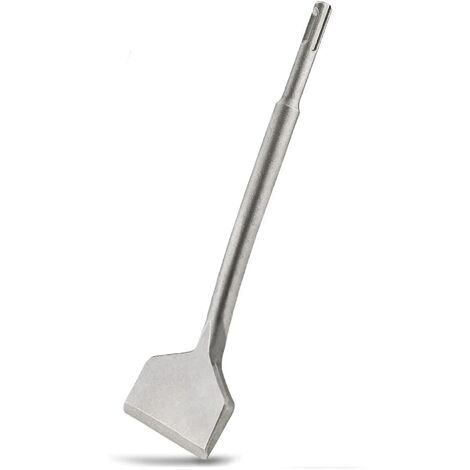 MINKUROW Scalpello Piegato Sds Plus Recentemente Migliorato, Scalpello Per Piastrelle Φ17mmx280mm X 75mm Di Alta Qualità, Scalpello Per Piastrellista, Scalpello Per Piastrelle Curvo Per Piastrelle In 