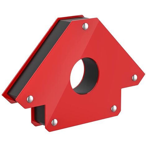 MINKUROW Schweißmagnet, 1 Stück Schweißmagnet Haltekraft 22 Kg Winkelmaße 45°, 90°, 135°