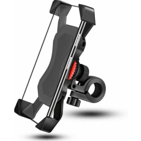 RZAHUAHU Fahrrad Handyhalter, Motorrad-Lenker-Handyhalter, wasserdicht mit  360 Grad Drehung, mit TPU-Folie für Touchscreen, für