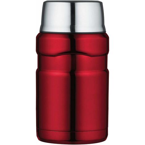 MINKUROW Thermobehälter, verkupferter Magic Cup Isolierbehälter Edelstahl Lebensmittelglas Doppelschichtisolierung Simmer Pot Brei Lunchbox 700 ml Vakuum