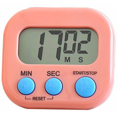 MINKUROW Lcd Digitale Elettronico Timer Da Cucina Timer Digitale Magnetico  Conto Alla Rovescia Sveglia Per Pause