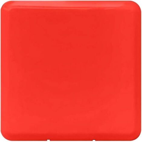 MINKUROW Wasserdichte Staubmasken-Aufbewahrungsbox Einweg-Gesichtsabdeckungs-Organizer-Box (Rot)