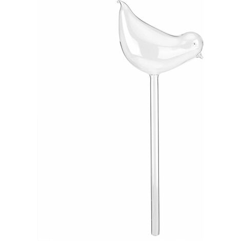 MINKUROW Zimmerpflanzen Blumen Automatische Selbstbewässerungsgeräte Klarglas Vogelform Für Glas Wasserpfeife Für Hausgarten