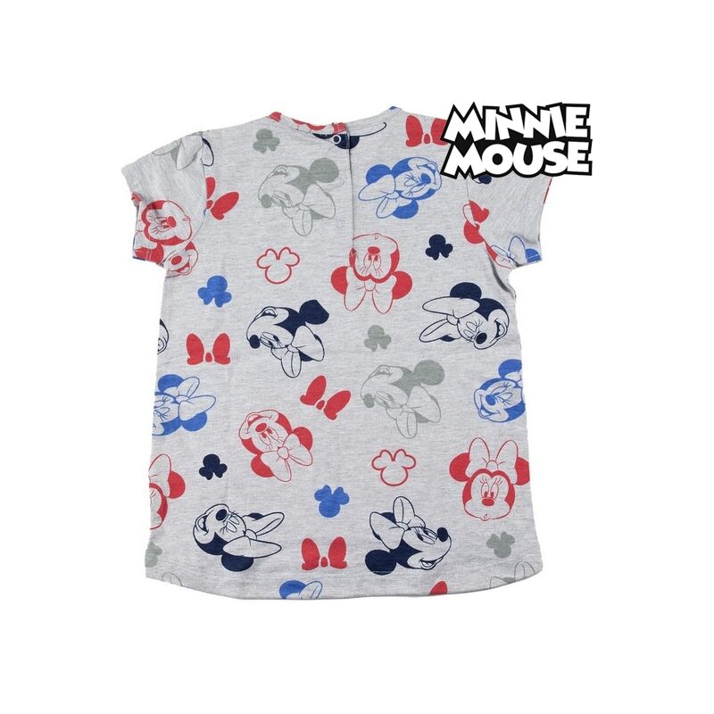 

Minnie Mouse Camiseta de Manga Corta Infantil Minnie Mouse Gris 12 Meses