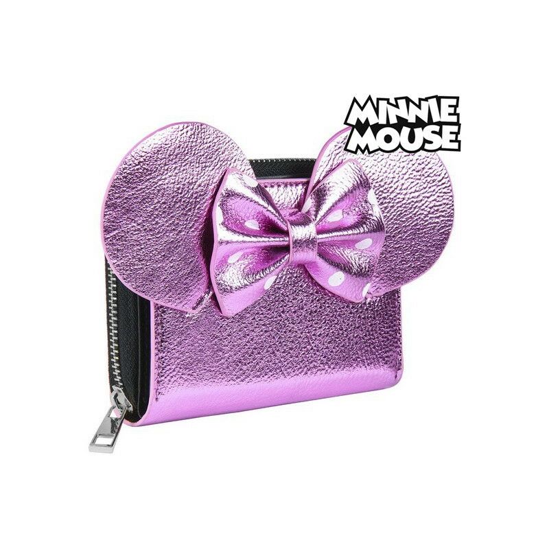 

Cartera Tarjetero Rosa Metalizado 70688 - Minnie Mouse