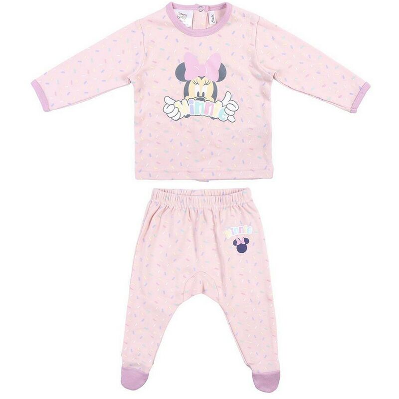 

Conjunto de Ropa Bebé Rosa - Minnie Mouse