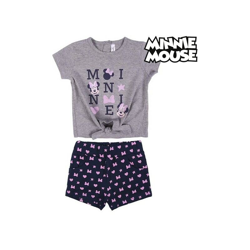 

Conjunto de Ropa Gris - Minnie Mouse