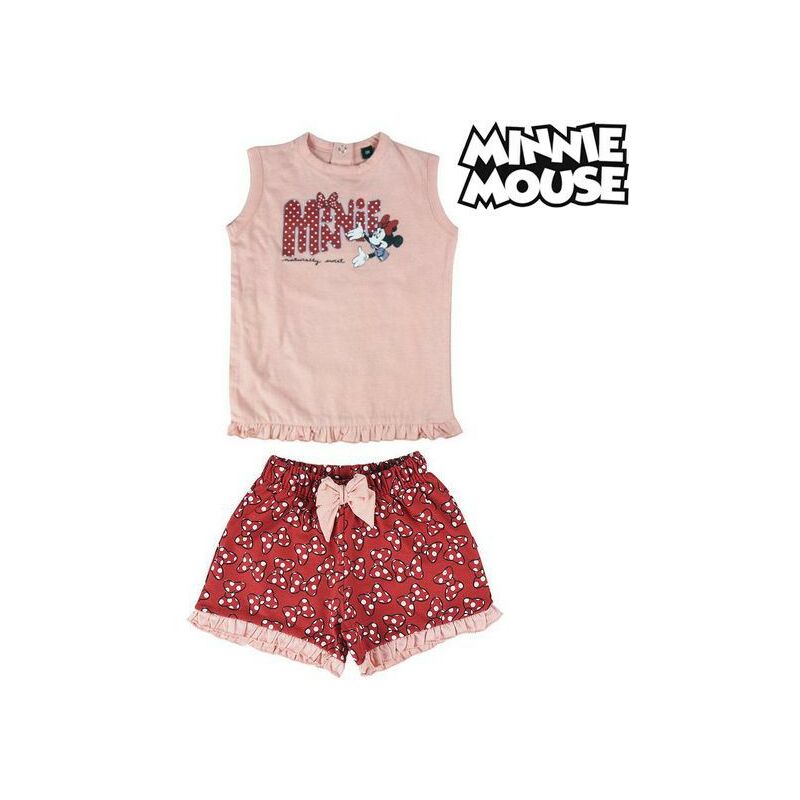 

Minnie Mouse Conjunto de Ropa Minnie Mouse Rojo Rosa