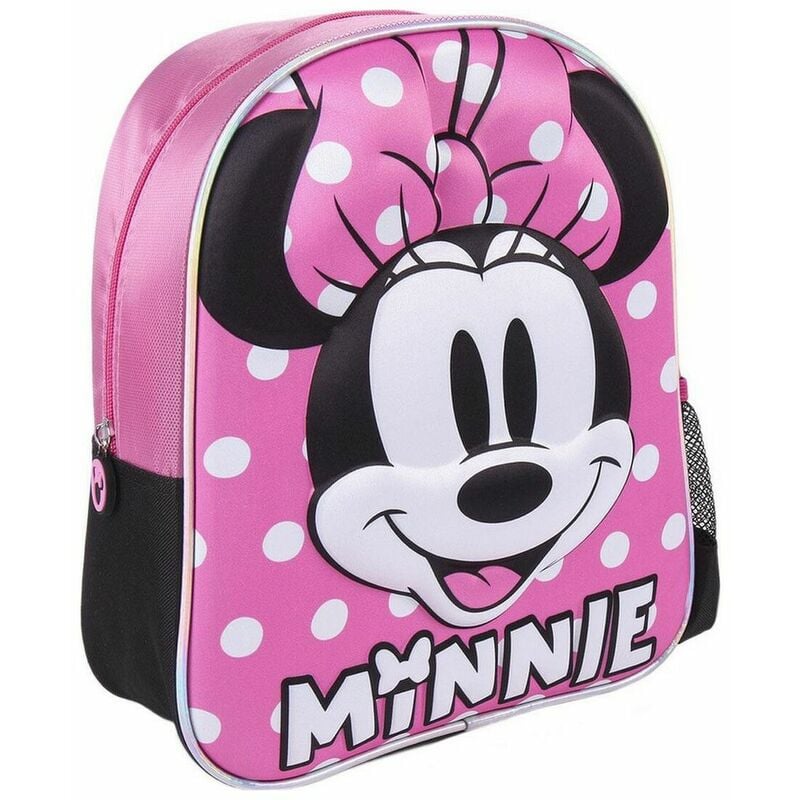 

Minnie Mouse Mochila Escolar 3D Minnie Mouse Rosa (25 x 31 x 10 cm)