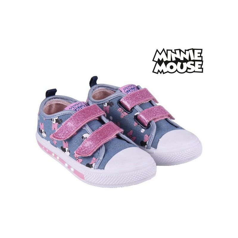 

Zapatillas Deportivas con LED Azul - Minnie Mouse