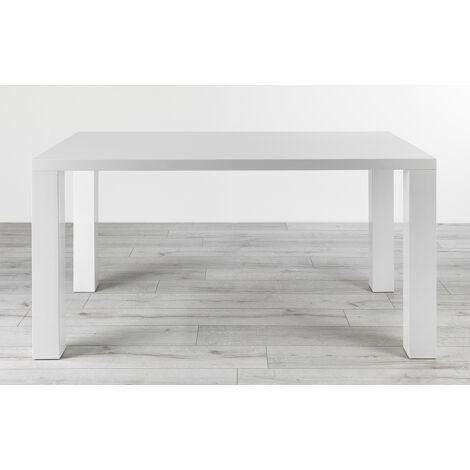 Mint Essentials Alexandra White Dining Table 150cm