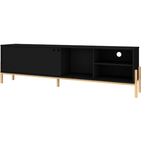 Mint Essentials Phoenix Black TV Unit - 185cm