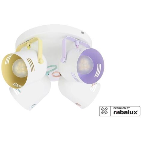 MINUET SPOT E14 4X MAX 40W DESIGNED BY RABALUX MULTICOLOUR