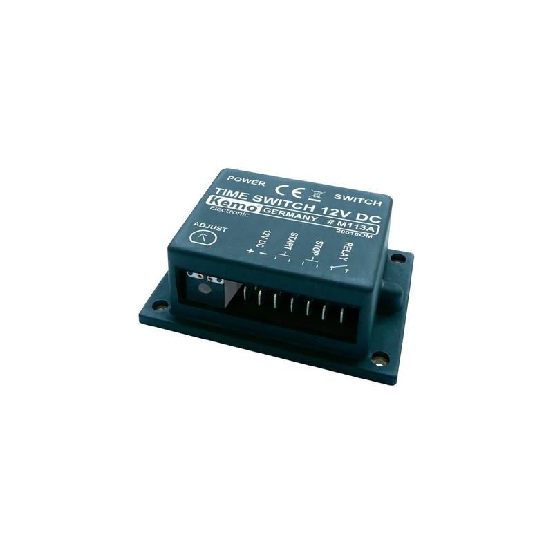 Module interrupteur temporisé Kemo M113A (kit monté) 12 - 15 v/dc temporisation: 2 s - 23 min 1 pc(s)