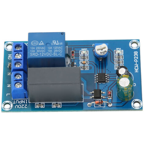 Minuterie à Relais Réglable, Module Temporisateur 220V pour Usine et Maison