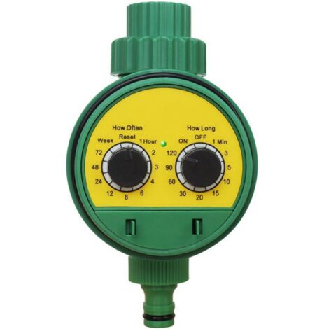 Minuterie D Arrosage - Programmable 4 Programmes - Pour Serre Jardin Pelouse - Fonctionne Sur Piles AAA - 2 Unités