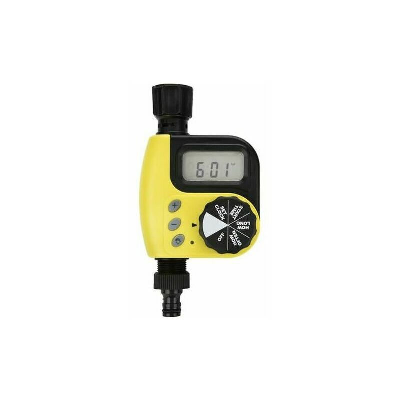 Furwoo - Minuterie d'arrosage automatique, contrôleur d'arrosage, minuterie d'irrigation pour système d'irrigation par aspersion, minuterie