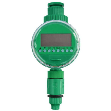 Minuterie d'arrosage Automatique, Contrôleur de Arrosage, Minuterie d'irrigation pour Système d'irrigation d'arrosage des Plantes, Programmateur d'Arrosage pour Jardin Pelouse Balcon Cour