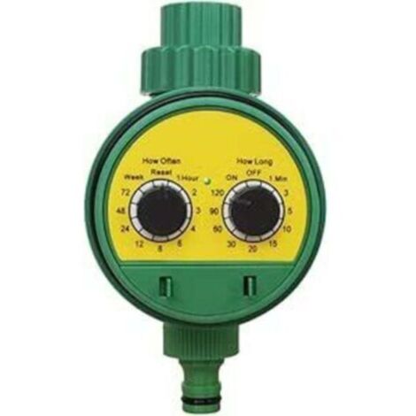 Minuterie d'arrosage automatique de jardin, contrôleur de système d'irrigation de minuterie d'arrosage de robinet étanche