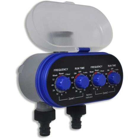 Minuterie d'arrosage automatique électronique de jardin Double sortie