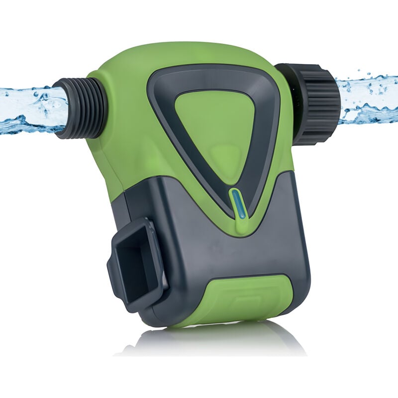 Minuterie D'arrosage Automatique/Manuelle, Minuterie D'irrigation de Jardin, Connecter la Minuterie du Robinet avec Retard de Pluie/ÉtanchéitéIP66