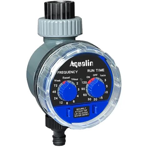 Minuterie d'arrosage de jardin, vanne à bille/électrovanne, contrôleur d'irrigation, arrosage automatique de jardin