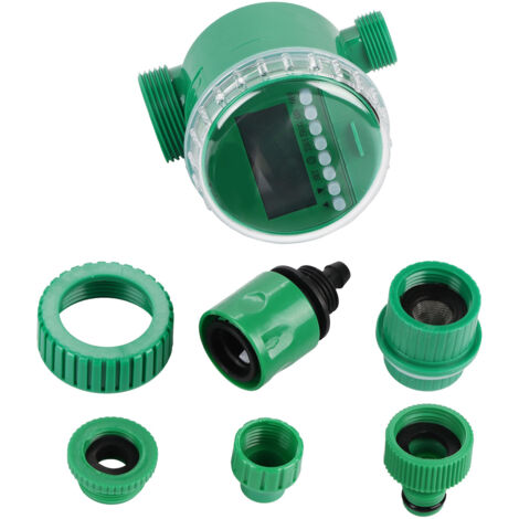 Minuterie d'arrosage électronique automatique à affichage numérique LCD pour la maison, Contrôleur d'irrigation avec programmes pour le jardin