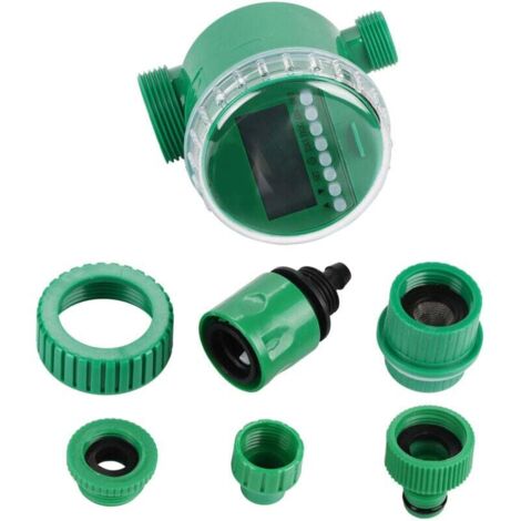 Minuterie d'arrosage électronique automatique à affichage numérique LCD pour la maison, Contrôleur d'irrigation avec programmes pour le jardin