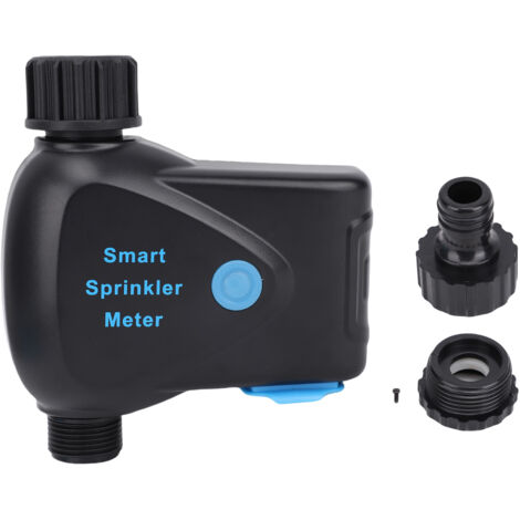 Minuterie d'arrosage intelligente pour tuyau d'arrosage Tuya WiFi, contrôleur d'eau extérieur, système d'arrosage automatique pour piscine et pelouse avec compteur de retard de pluie NPT