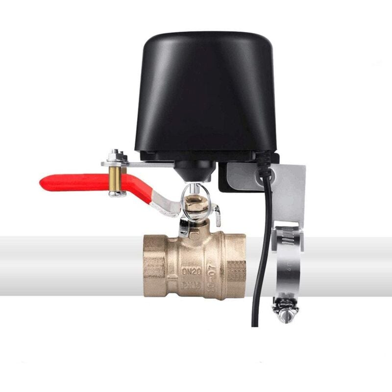 Minuterie d'arrosage motorisée et intelligente - Contrôleur d'arrêt d'eau électrique Wi-Fi et Bluetooth, robot, contrôle via Tuya et application