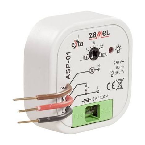 MINUTERIE DESCALIER ENCASTRÉ 230 V ZAMEL ASP-01