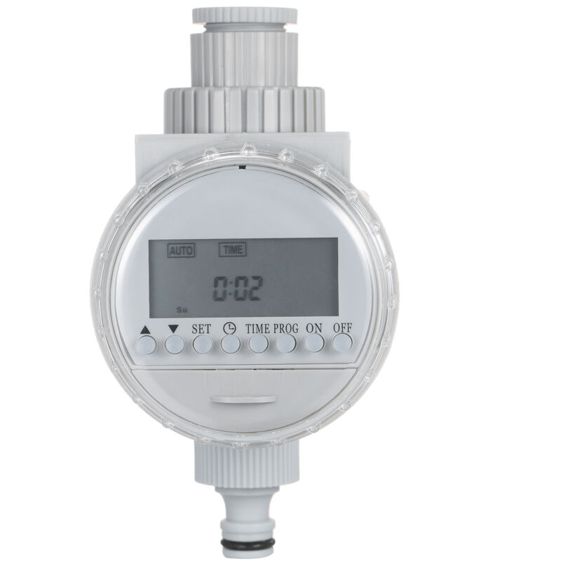 Lifcausal - Minuterie d'irrigation d'eau à énergie solaire Contrôleur d'arrosage automatique électronique programmable Minuterie de robinet de tuyau