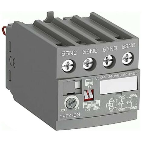 Minuterie électronique ABB à excitation retardée TEF4ON
