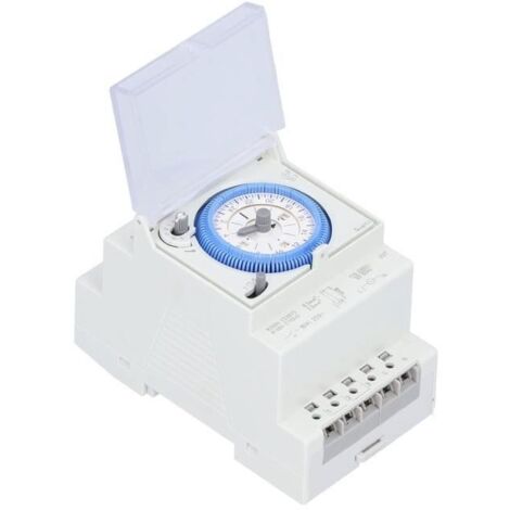 Minuterie Mécanique et électrique - Petite taille - Rail DIN - 2300W