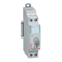 Minuterie modulaire 230V - 50Hz et 60Hz - Sortie 16A 250V- 1 module - Legrand