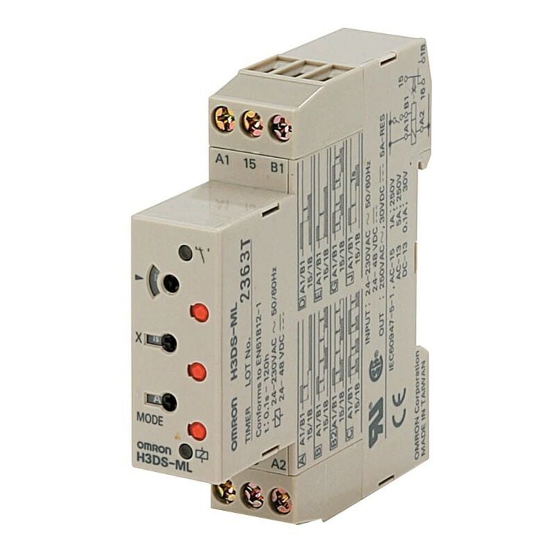 Omron - Minuterie multifonction 230VAC-24VDC H3DSMLACDC-23778
