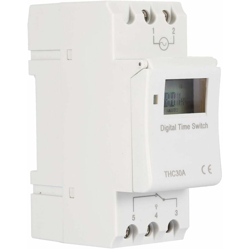 Minuterie numérique Commutateur électronique programmable lcd numérique minuterie électronique thc 30A 220V Fei Yu