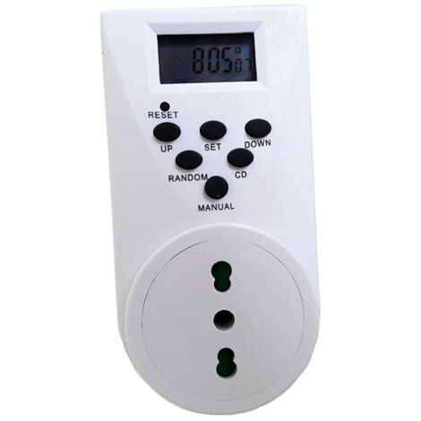 Minuterie Programmable Prise électrique Minuterie Numérique
