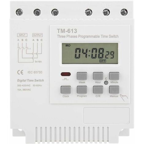 Minuterie d'escalier EL3000 3h 1 module 16A 230V