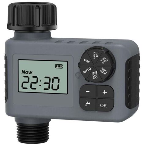 Minuterie Robinet Arrosage Extérieur Programmable Retardateur Pluie Irrigation Goutte À Goutte Automatique