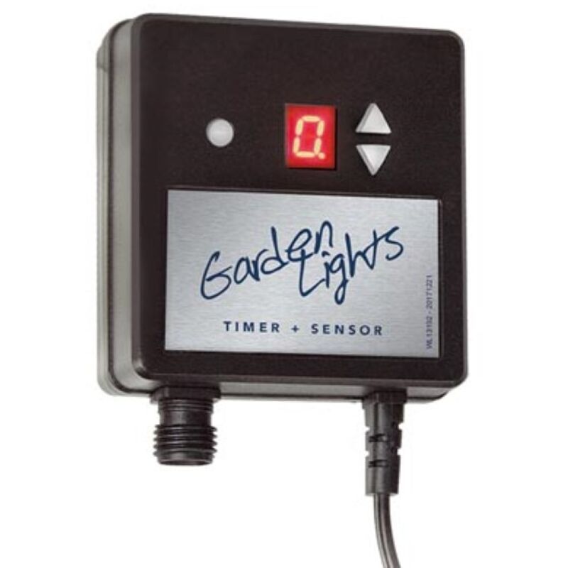 Garden Lights - capteur photocellule avec minuterie - 12V - 150W max.