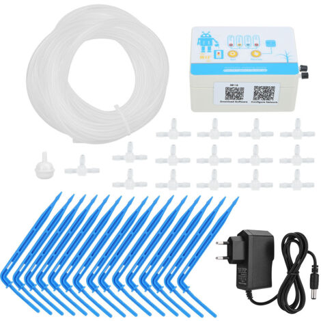Minuteur d'Arrosage Automatique WiFi avec Télécommande par Téléphone pour Irrigation Goutte à Goutte, Prise EU 110-240V