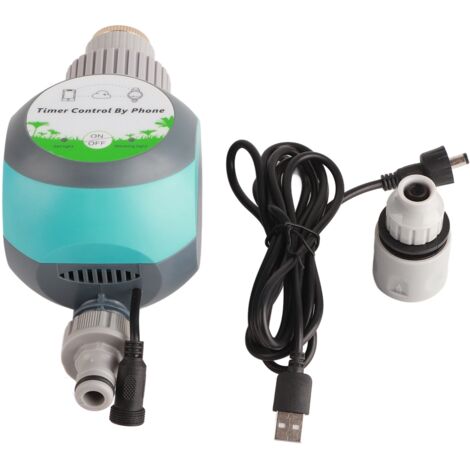 Minuteur d'Arrosage Intelligent Connecté WIFI/Bluetooth avec Alimentation USB pour Jardin