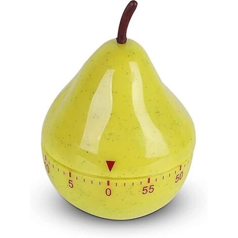 minuteur De Cuisine Mcanique, Minuteur En Forme De Poire De Jusqu' 60 Minutes Pour Enfant, Cuisine, Salle De Classe