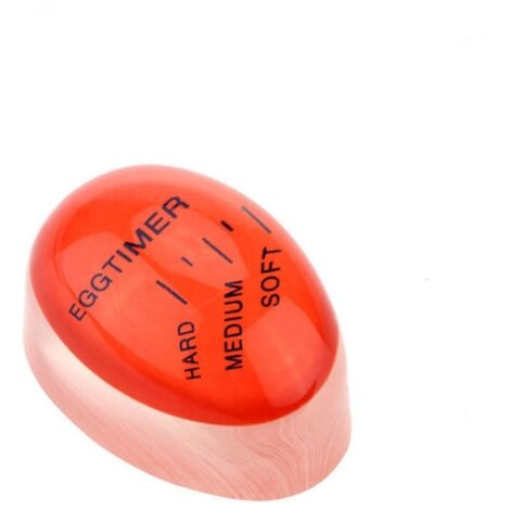 Minuteur de Cuisson d'Œufs Intelligent, Thermomètre à Œufs avec Changement de Couleur, Accessoire de Cuisine Pratique pour une Cuisson Parfaite