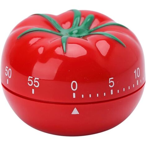 Minuteur de gestion du temps, réveil mécanique mignon en forme de fruits et légumes, idéal pour les études et la cuisine. Parfait pour la gestion du temps, les études ou la cuisine.