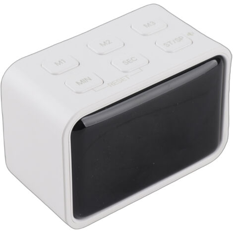 Minuteur Digital Magnétique Kitchen Timer YS-1003 avec Fonction Avant/Arrière, Écran LED Grand et Alarme Silencieuse pour Cuisine, Gestion du Temps des Enfants, Test et Exercice