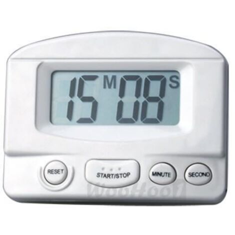Minuteur Electronique - CTR331 - LCD - Compteur A Rebours - Alarme - Dimensions 8x6 cm