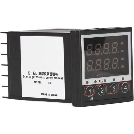 Minuteur Industriel 100-240VAC pour Processus d'Assemblage Automatisé, Compteur Numérique Multifonction