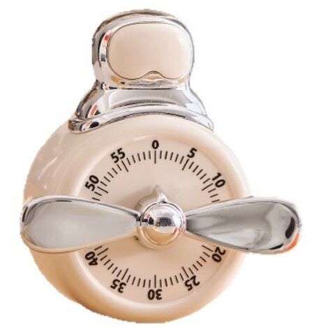 Minuteur Magnétique Mécanique pour Pilote, Cuisine Pâtisserie Cuisson avec Alarme, Compte à Rebours